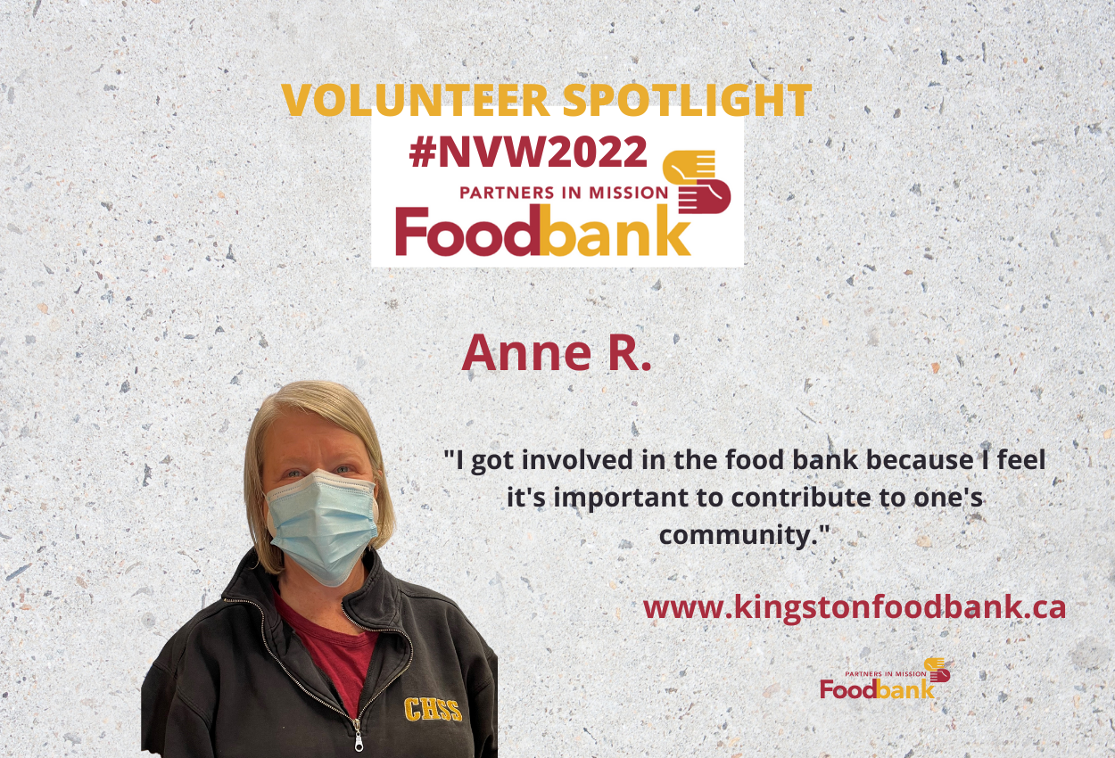 Volunteer Spotlight - #NVW2022 - Anne R.