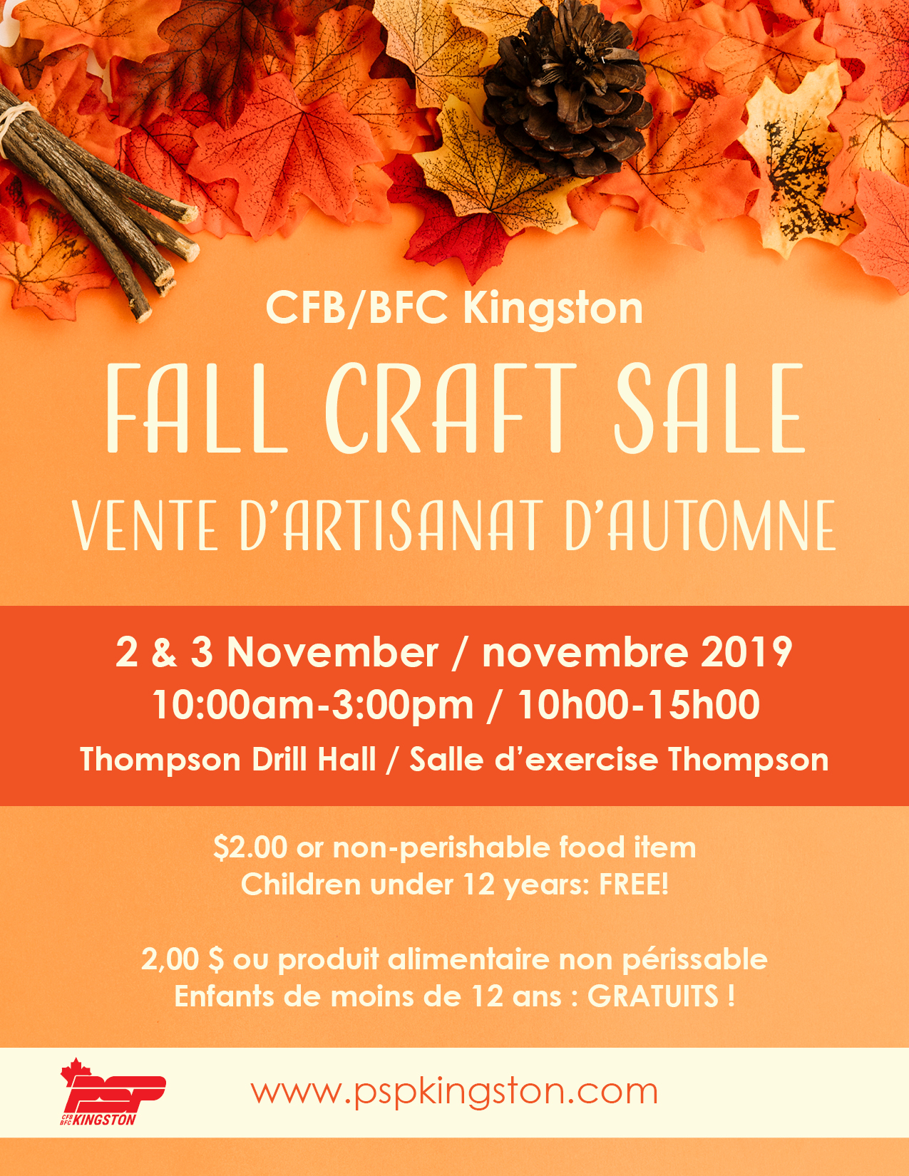 CFB Kingston Fall Craft Sale
