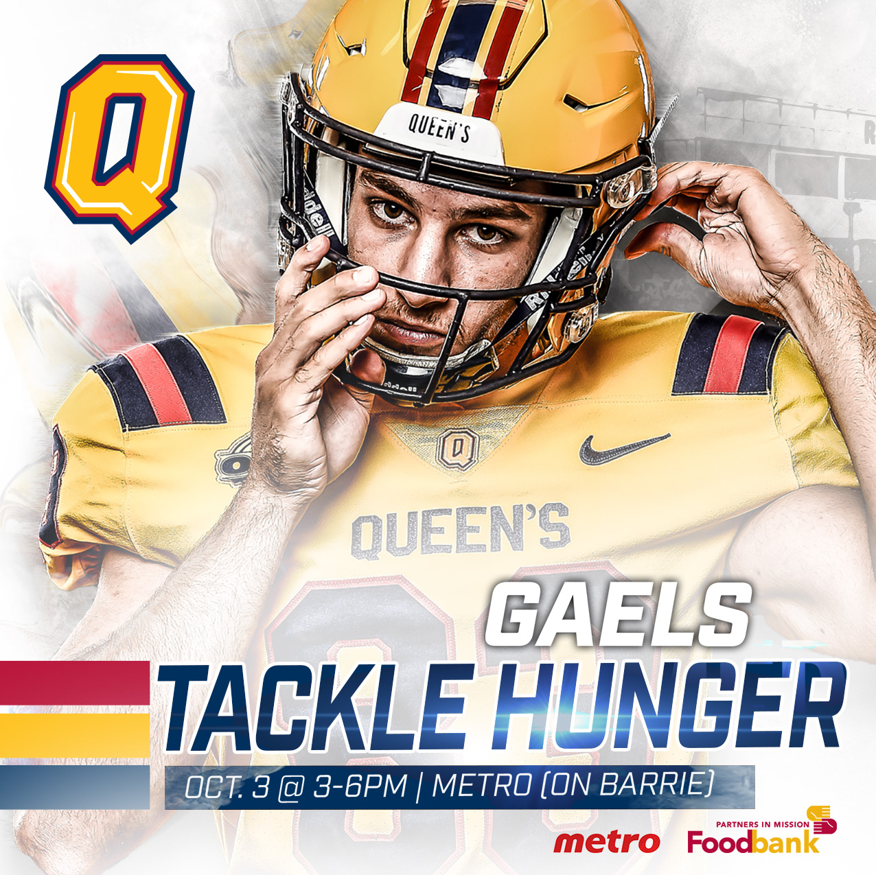GAELS TACKLE HUNGER