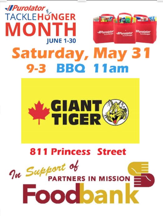 Purolator Tackle Hunger