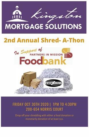 Shred-A-Thon October 30, 2020